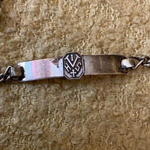 Girls’ Vintage Antique Christian Catholic IHS Bracelet
